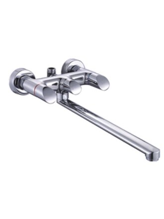 Смеситель для ванны, Potato, с кран-буксой, хром, P2259