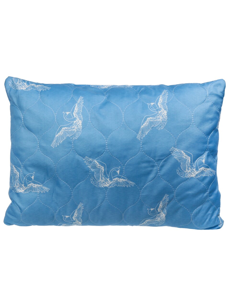 Подушка 50 х 70 см, лебяжий пух, Полезная, чехол полиэстер, Майская ночь, 258/1п