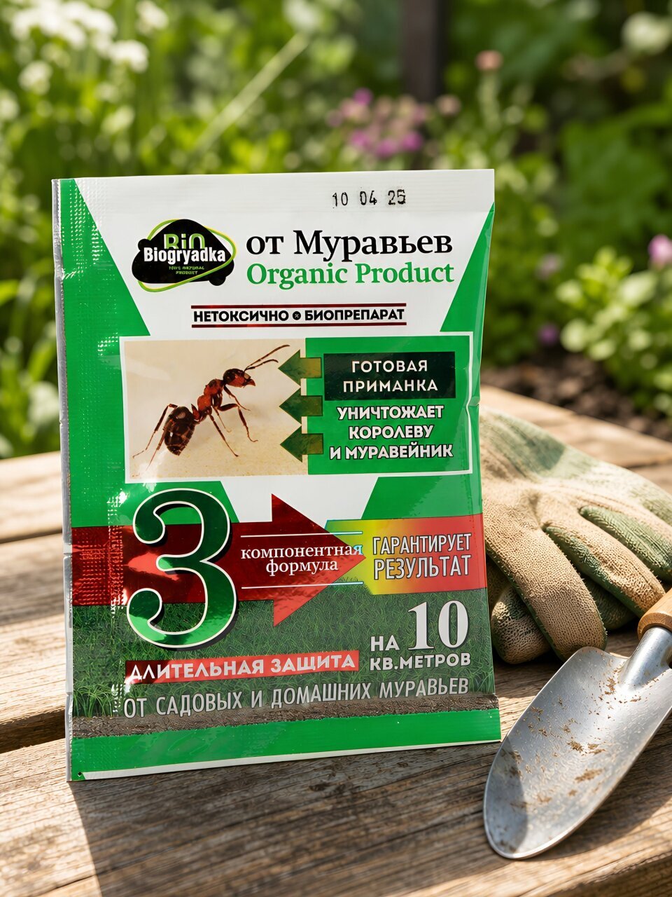 Инсектицид от муравьев, гранулы, 30 г, биологический, Biogryadka