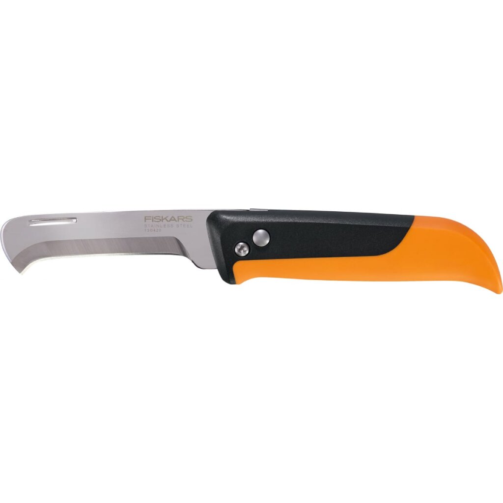 Нож садовый Solid K80 X-series, сталь, 178 мм, складной, 1062819 нож автоматический складной шип сталь 420 рукоять резина 14 см