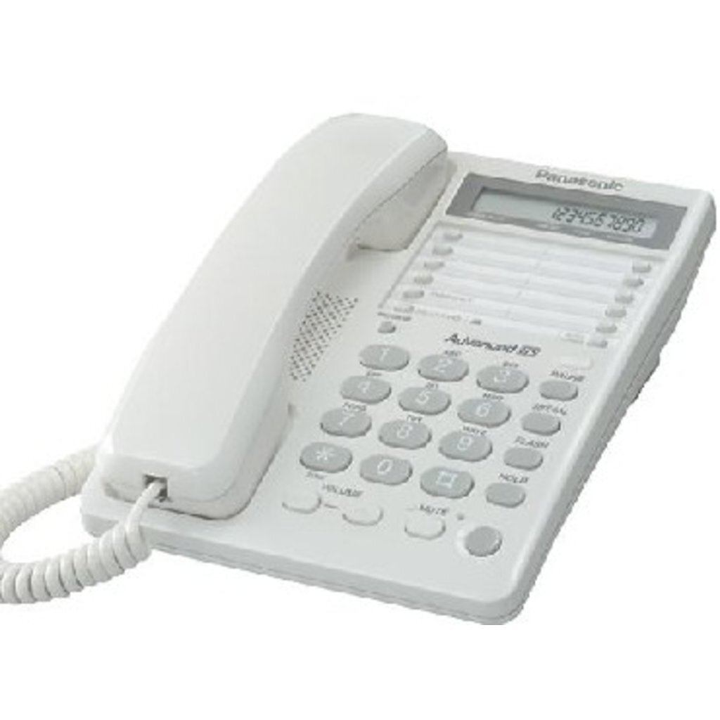 Телефон проводной PANASONIC KX-TS2362RUW