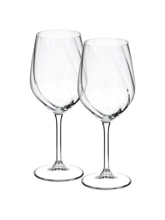 Бокал для вина, 480 мл, стекло, 2 шт, Bohemia, CREX OPTIC, 91L/1SJ86/0/00000/480-264