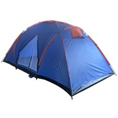Палатка 6-местная, 450х210х170 см, 1 слой, 1 комн, с москитной сеткой, 2 вентиляционных окна, Green Days, GJH022
