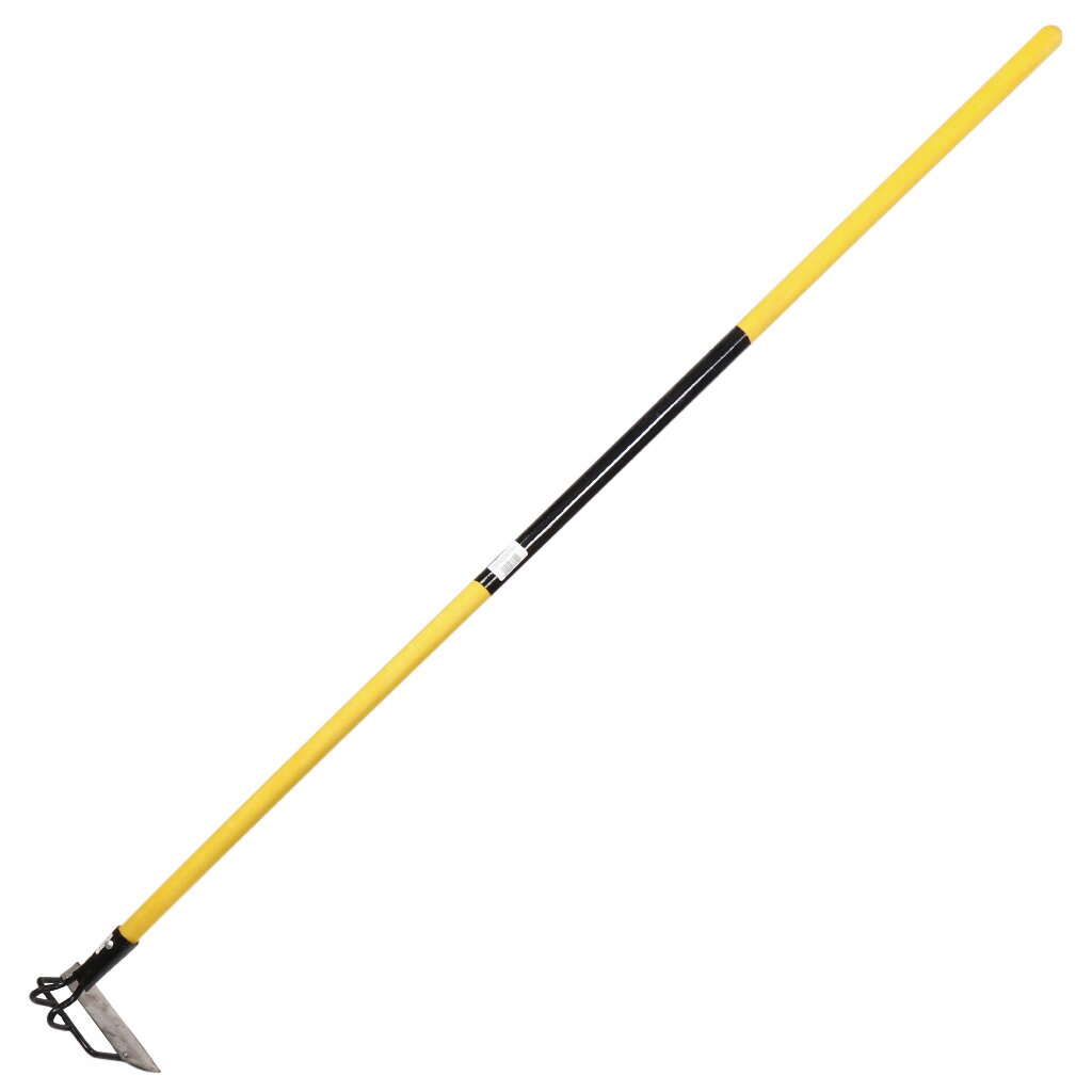 Тяпка нержавеющая сталь, 200х50 мм, с черенком, черенок окрашен, d30, Клевер