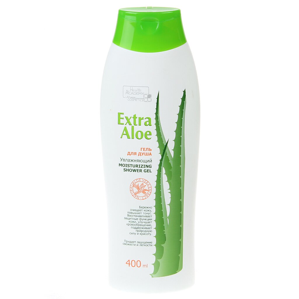 Гель для душа Extra Aloe увлажняющий, 400 мл