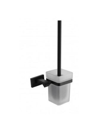 Ерш для туалета Gappo, стекло, черный, G0710-6