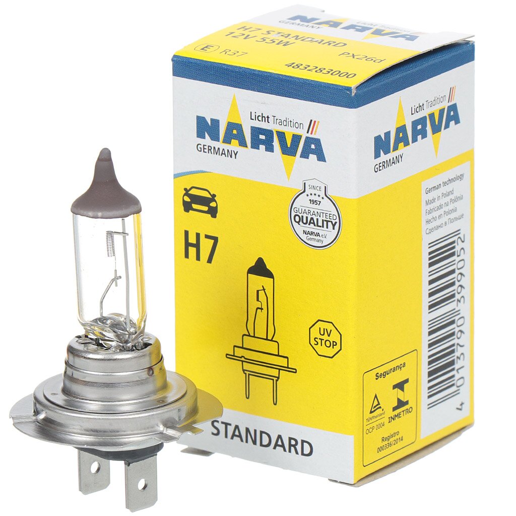 Лампа автомобильная Narva, Н7, 48328, 12v 55w