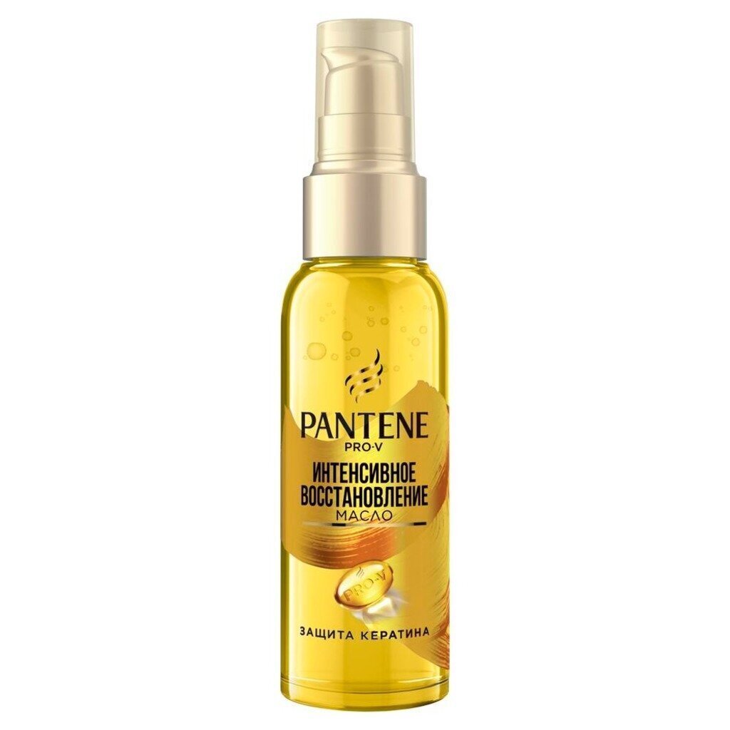 Масло для сухих и поврежденных волос, Pantene Pro-V, Интенсивное восстановление, 100 мл