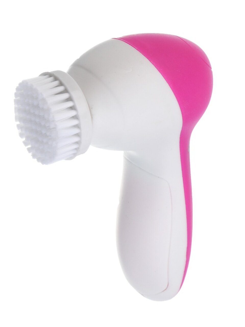 Массажер для лица и тела Leben, 2 Вт, 2 скорости, набор насадок, 2xАА (не в комплекте), розовые, 192-087