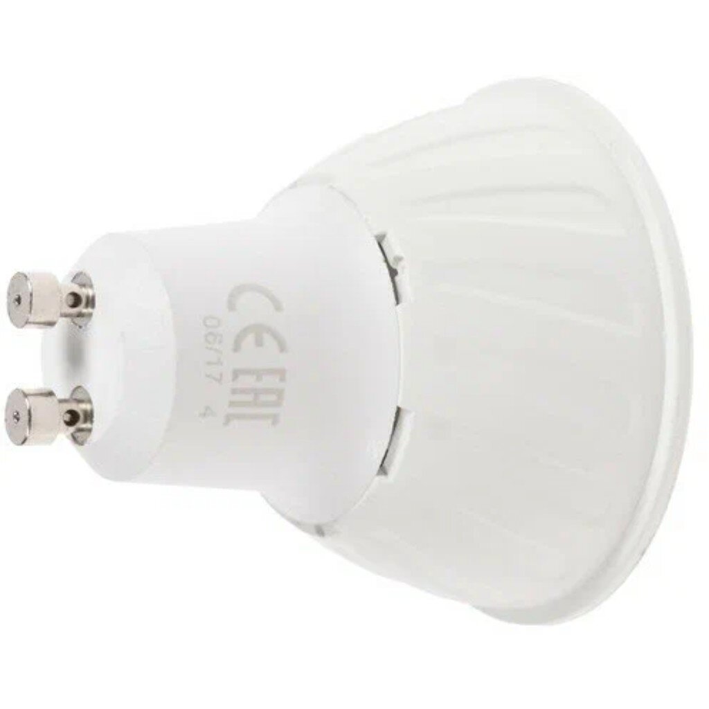 Лампа светодиодная GU10, 10 Вт, 220 В, рефлектор, 2800 К, свет теплый белый, Ecola, Reflector, LED лампа светодиодная gx53 10 вт 220 в таблетка 2800 к свет теплый белый ecola led