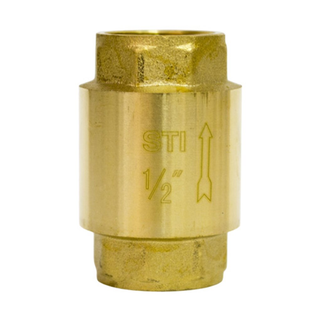 Клапан обратный 1/2", г-г, шток пвх, STI