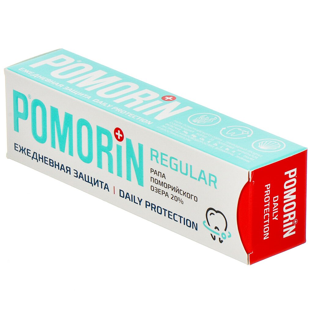 Зубная паста Pomorin, Regular Ежедневная защита цихлиды озера танганьика