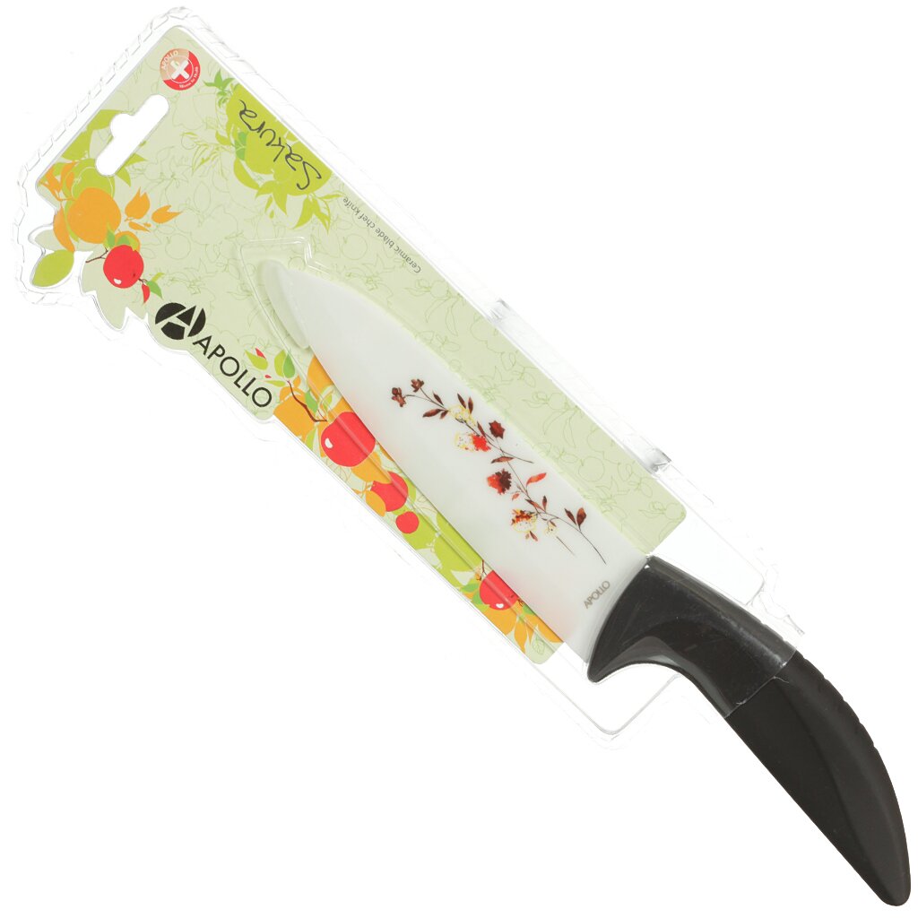 Нож кухонный керамический Apollo Sacura SKR-01 универсальный, 15 см