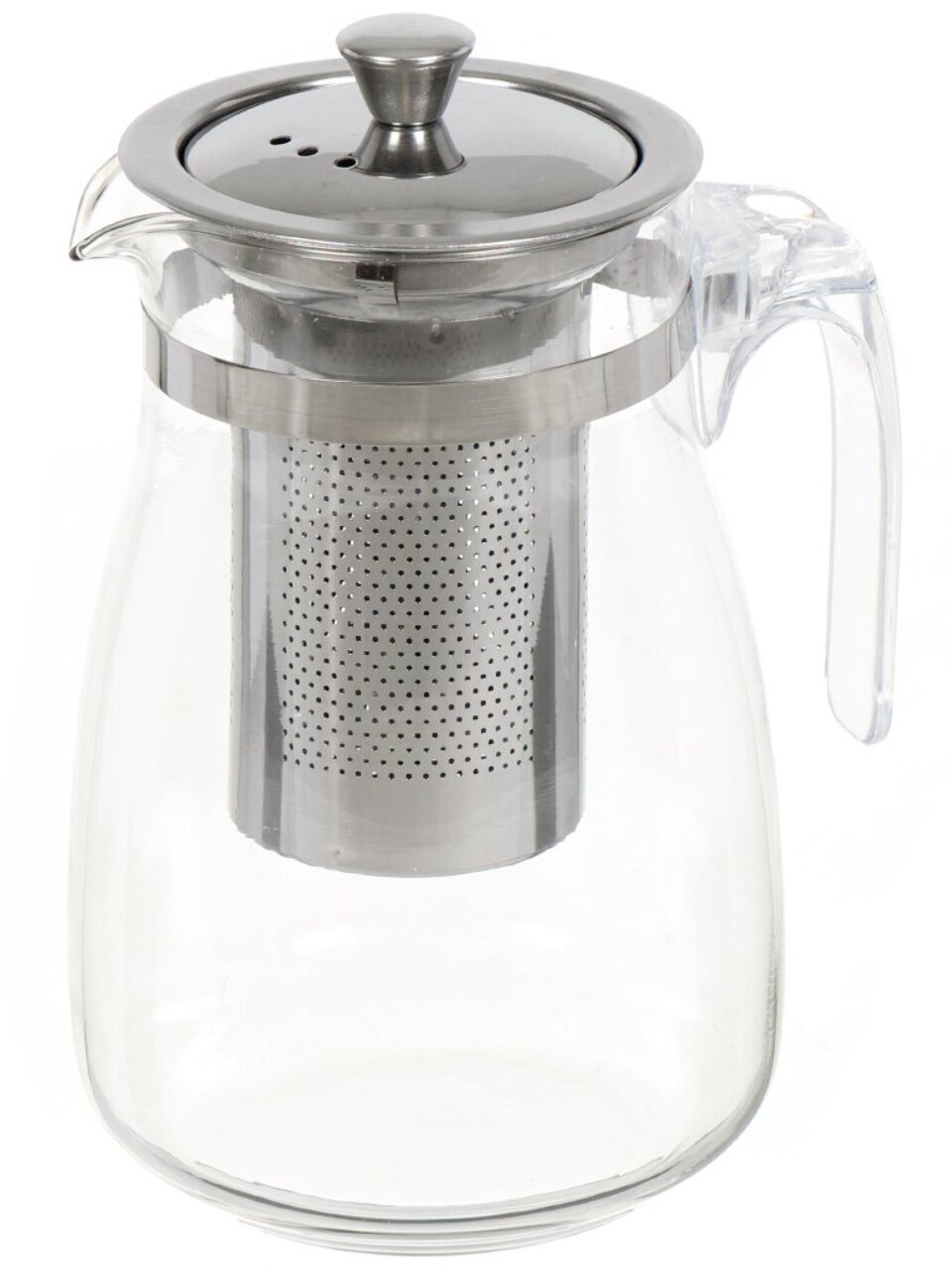 Чайник заварочный стекло, 0.9 л, с ситечком, BF-513(900мл.)