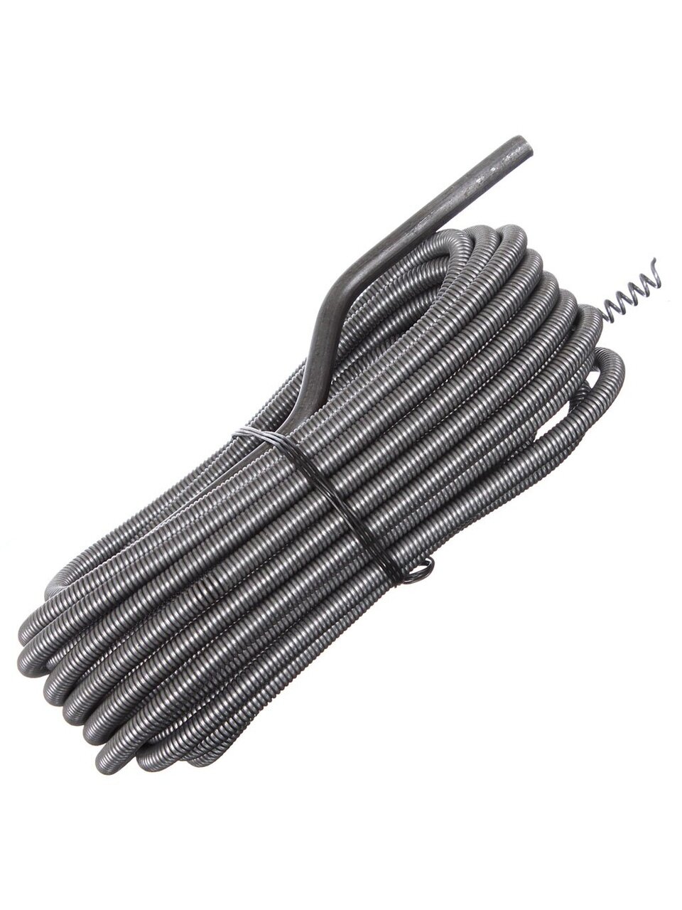 Трос сантехнический диаметр 9 мм, пружина, 1.8 мм, 10 м, СантехКреп, Профи, 3.1.4.5.