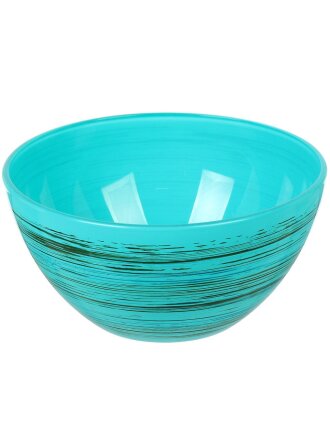 Салатник стекло, круглый, 16 см, 0.7 л, средний, Торнадо МИКС, Декостек, 425/1-Н "Торнадо" МИКС, в ассортименте