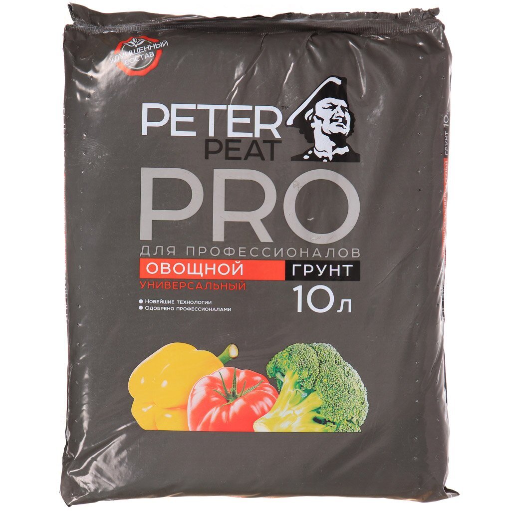 Грунт Овощной универсальный линия Про 10 л Peter Peat 132₽