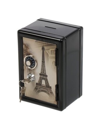 Копилка Сейф, 18х10х12 см, металл, Y6-10660