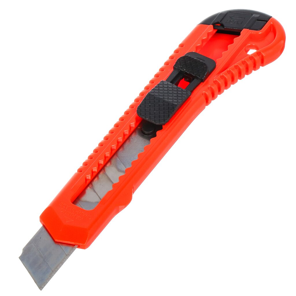 Нож строительный, 150 мм, пластик, выдвижное лезвие, 18 х 100 мм, Bartex, СН-87 нож строительный выдвижное лезвие 18 мм matrix 78929
