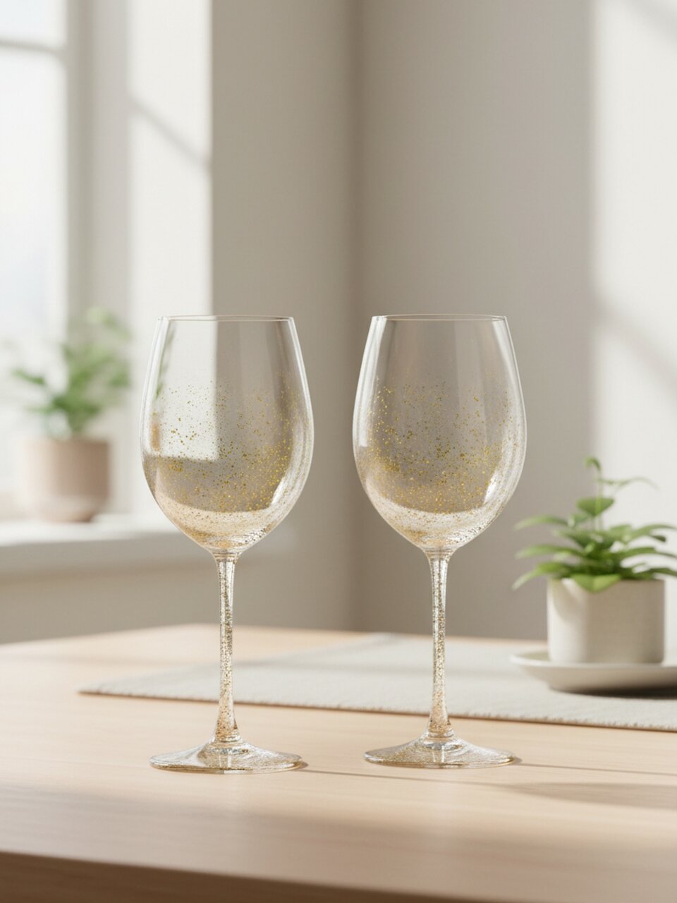 Бокал для вина, 560 мл, стекло, 2 шт, Lefard, Sparkles, 685-124