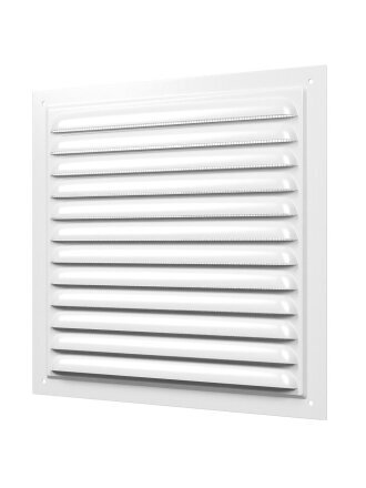 Решетка вентиляционная металл, 300х300 мм, эмалированная, ERA, 3030МЭ