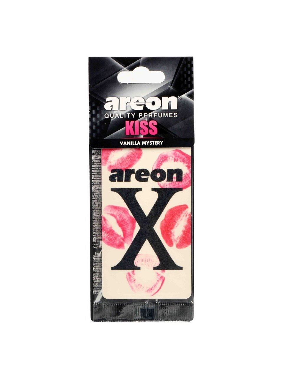 Ароматизатор в машину подвесной, сухой, Areon, X-Version, Vanilla Mystery, 704-AXV-022