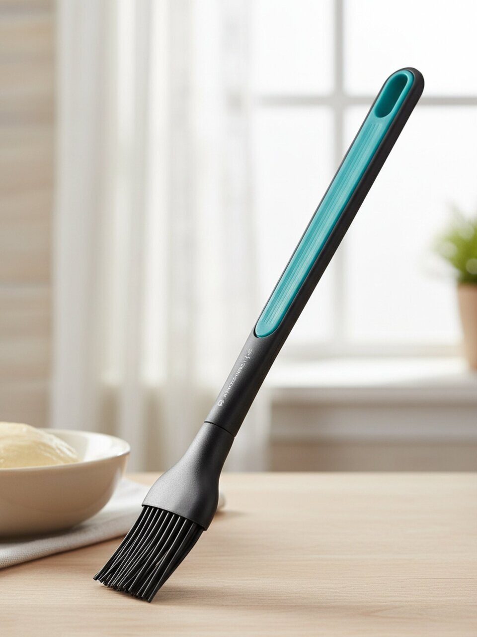 Кисточка кулинарная пекарская, силикон, навеска, Atmosphere, Легкая волна/Breeze Wave, AT-K4493