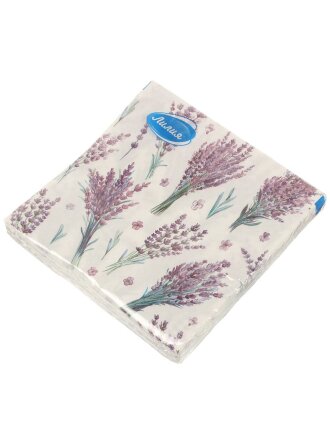 Салфетки Лилия, Ароматный букет, 20 шт, 2 слоя, 33х33 см, 4122