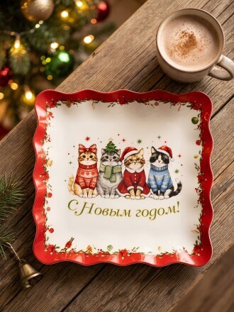 Праздничные котики