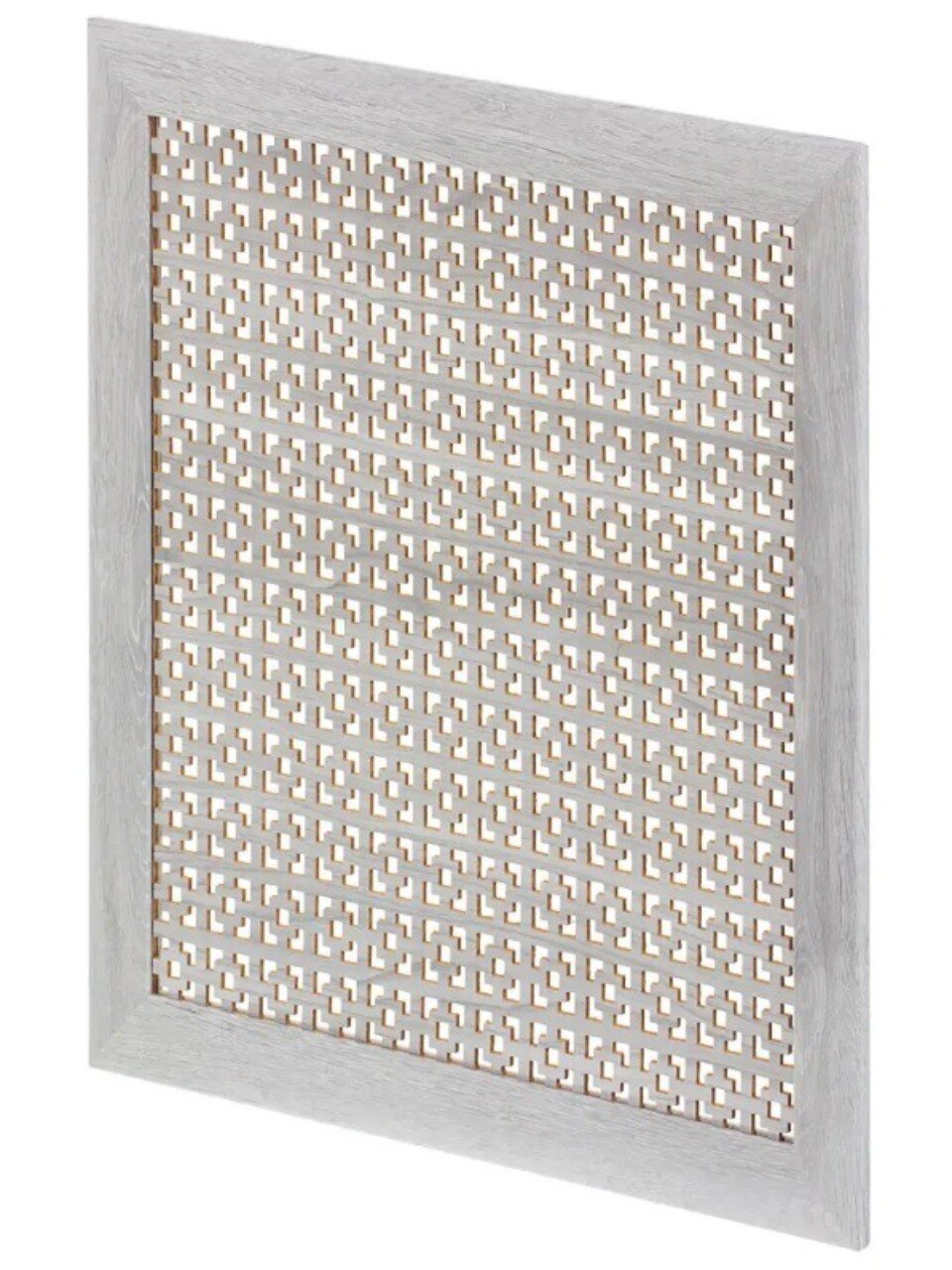 Экран для радиатора, МДФ, 600х600 мм, дуб серый, Дамаско, Стильный Дом