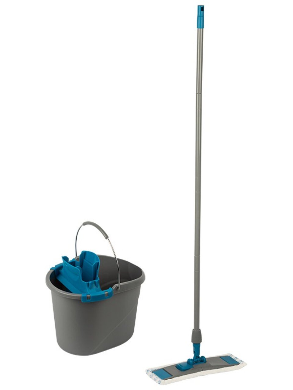 Набор для уборки ведро с отжимом, швабра МОП, Рыжий кот, Ultra, 111163