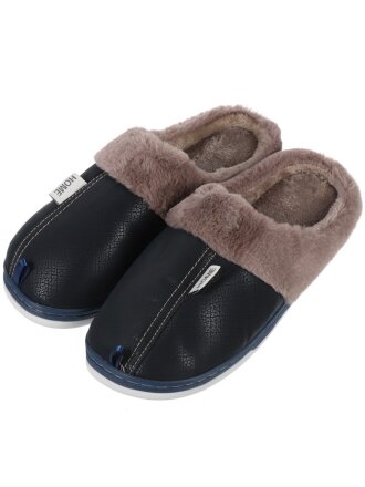 Тапки для женщин, серые, р. 38-39, закрытые, махровые, A210090