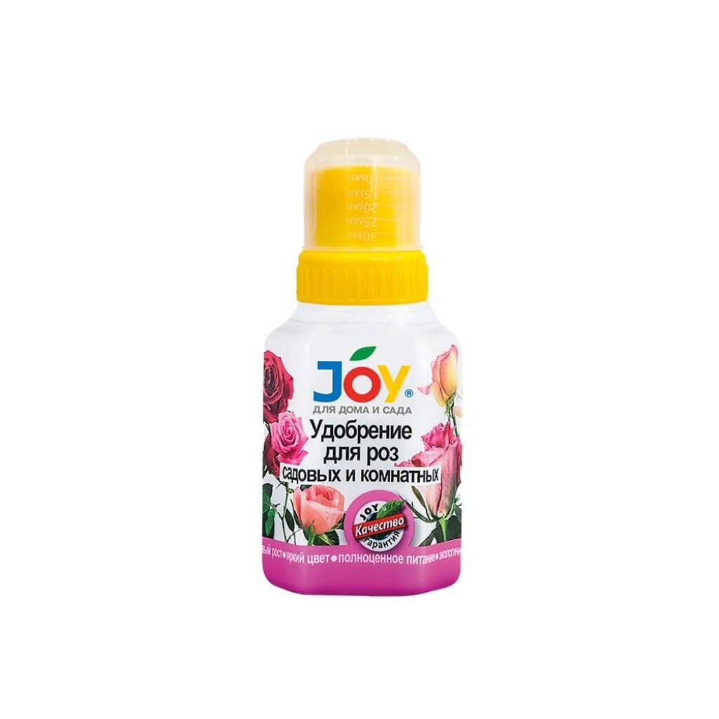 Удобрение для садовых и комнатных роз, калийное, жидкость, 250 мл, Joy удобрение активатор роста и ения для комнатных ов 2 шт таблетки joy