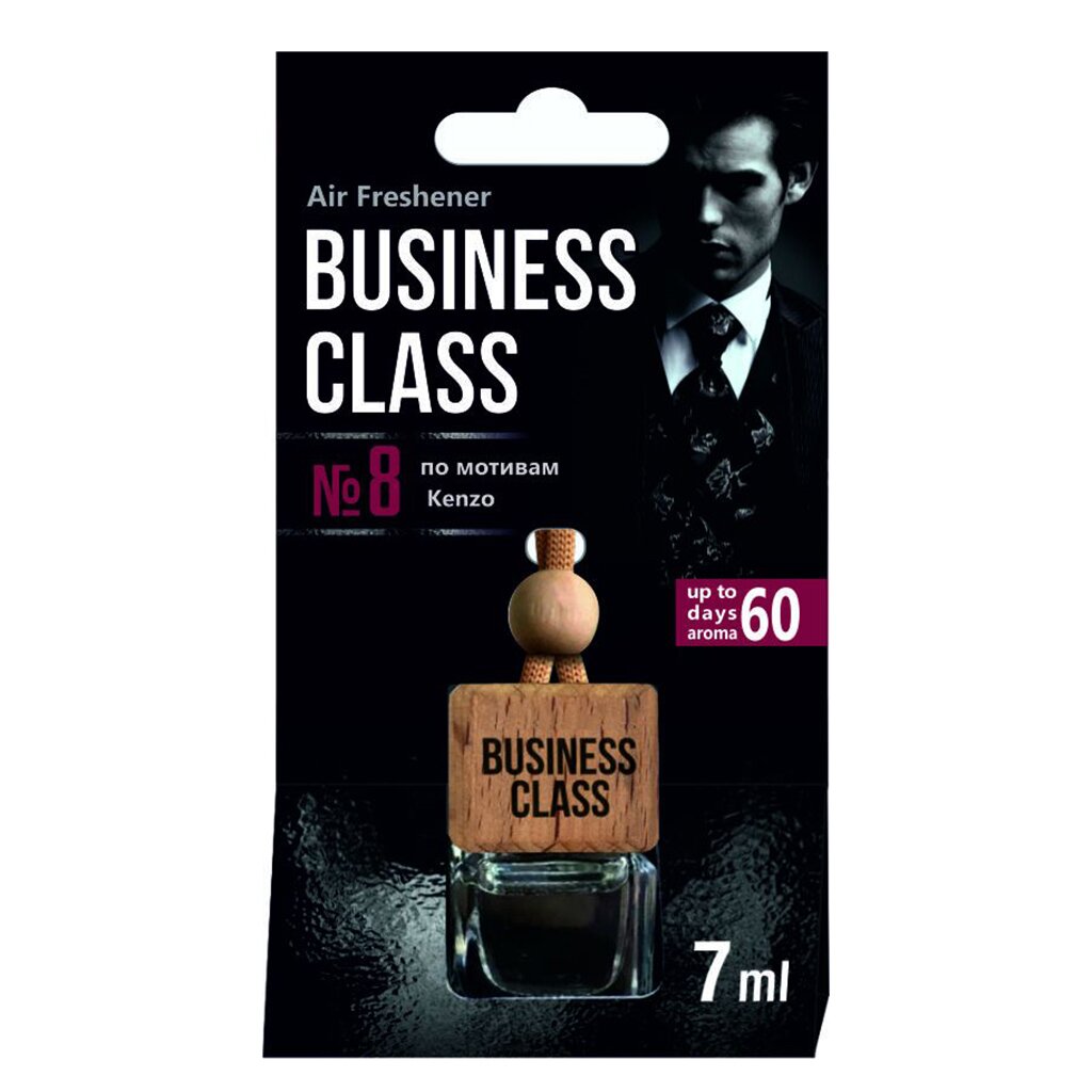 Ароматизатор в машину подвесной, бочонок, Freshco, Business Class Kenzo, AR1BC008