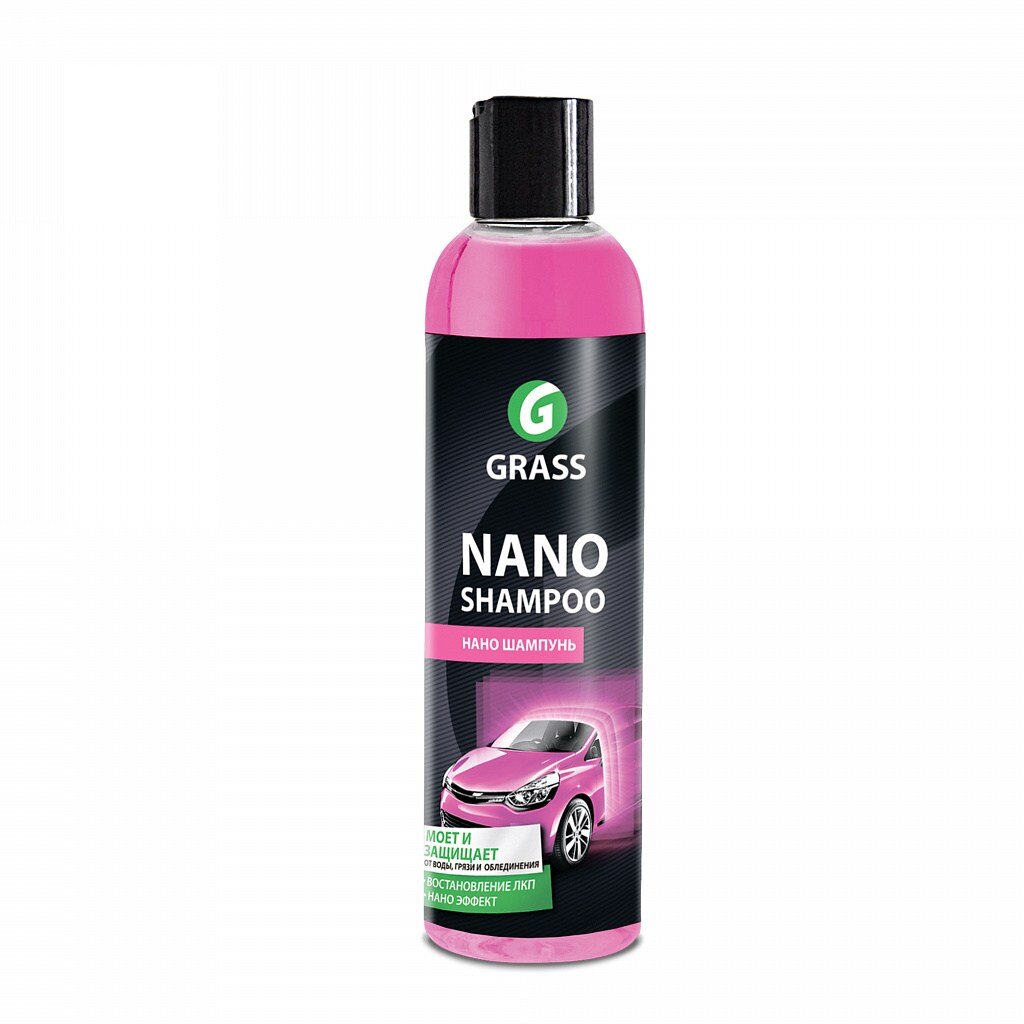 Автошампунь Grass, Nano Shampoo, 0.25 л, 136250