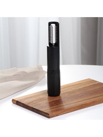 Рыбочистка электрическая, аккумуляторная, нержавеющая сталь, пластик, 25х4.2 см, Y4-9612