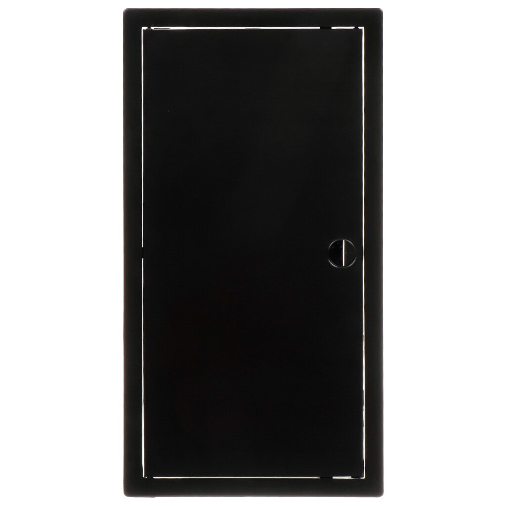 Люк-дверца ревизионная пластик, 150х300 мм, черный, Viento люк дверца ревизионная виенто
