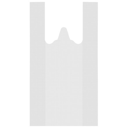 Пакет-майка 23х44 см, 15 мкм, белый, 2 075