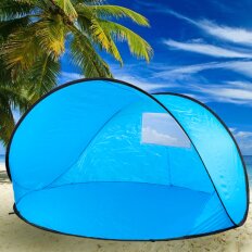 Палатка пляжная 2-местная, 150х150х90 см, 1 слой, есть чехол, полиэстер, T2022-500