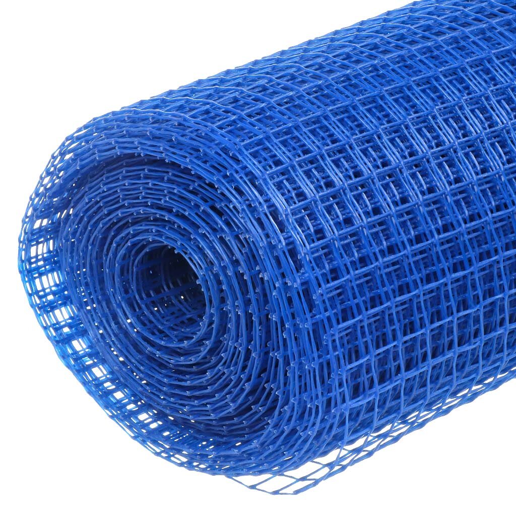 Сетка садовая пластмасса, ячейка 20 х 20 мм, квадратная, 100х2000 см, синяя, СР-15/1/20 сетка металлическая штрек 20x0 7x0 3 мм 1x15 м
