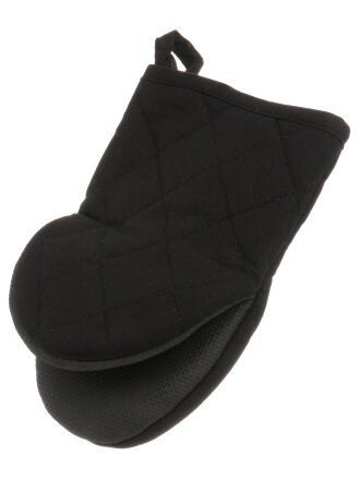 Прихватка-варежка 20х15 см, 100%пэ, черн, B180049