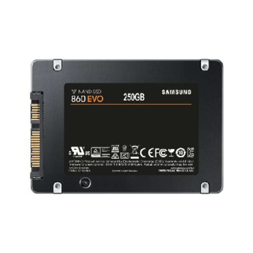 Накопитель SSD SAMSUNG 860 EVO 250Gb 2,5 SATA-III, TLC, Черный MZ-76E250BW