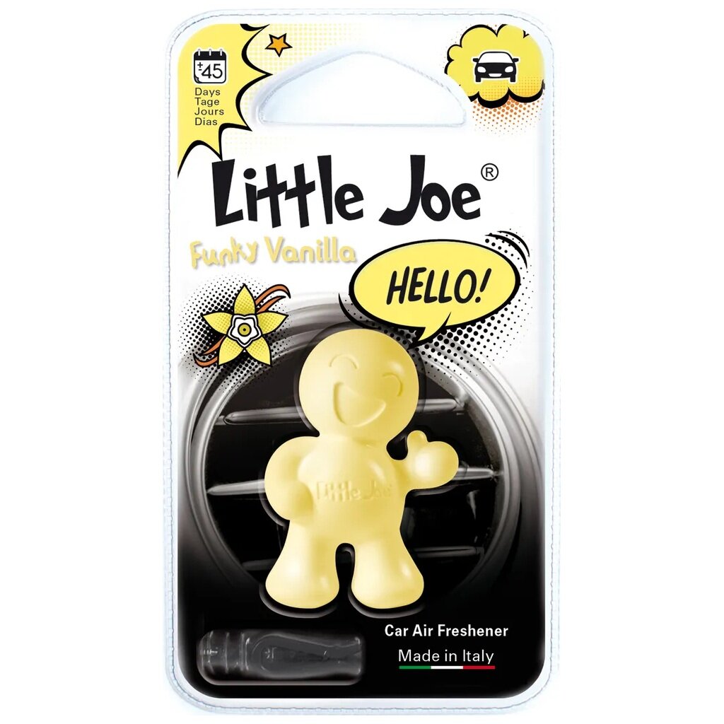 ароматизатор в машину на дефлектор сухой little joe ok ваниль ка 00058912 Ароматизатор в машину на дефлектор, сухой, Little Joe, 