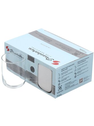 Стакан 280 мл, стекло, 6 шт, Pasabahce, Iconic, 420112 V