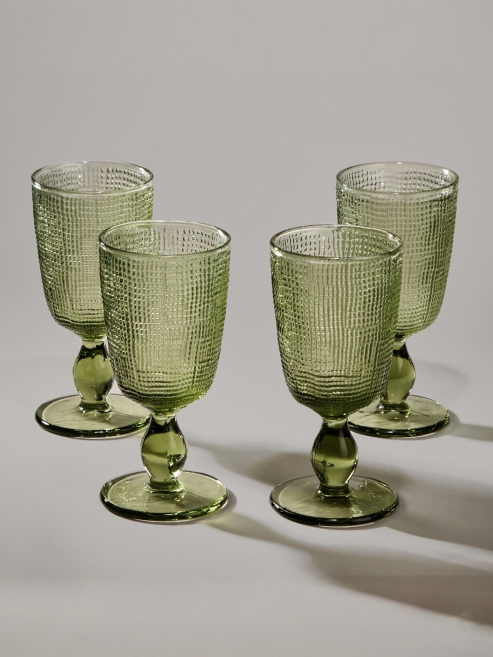 Бокал для вина, 280 мл, стекло, 4 шт, Lefard, Tempo Green, 355-390