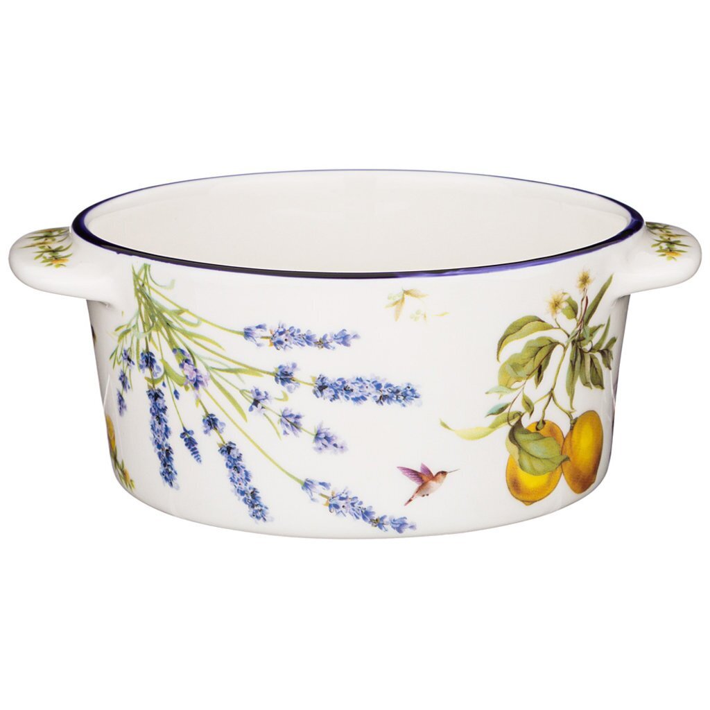 Блюдо для запекания Lefard &amp;quot;прованс лимоны&amp;quot; 13,5*11*5,5 см., 104-843