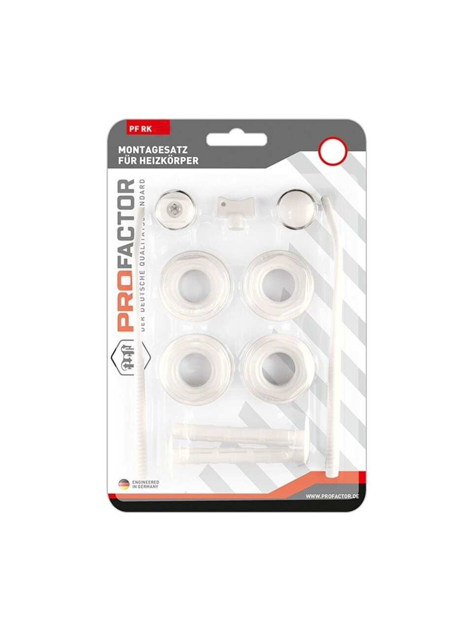 Комплект монтажный для радиатора, 3/4&amp;quot;, 11 предметов, 2 кронштейна, ProFactor, PF RK 551