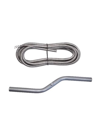 Трос сантехнический для засоров стояков, диаметр 9 мм, пружина, 5 м, Orio, Профи, ПТСП9-5000