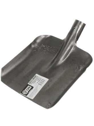Лопата совковая, рельсовая сталь, 235х345 мм, 24-02-021, с ребрами жесткости, тулейка d 40