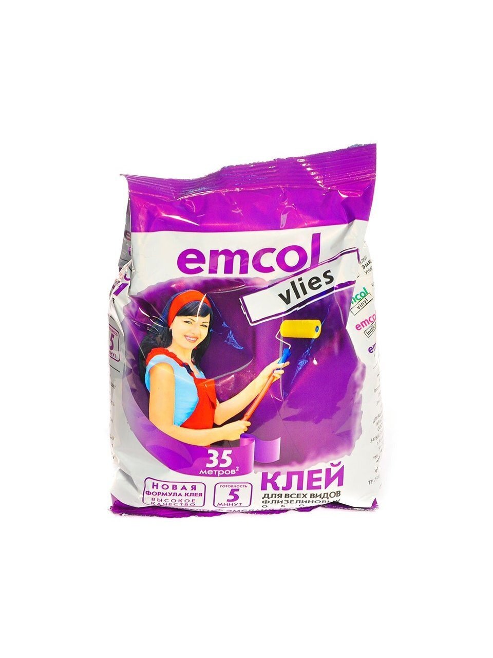 Клей для флизелиновых обоев, EMCOL, 250 г